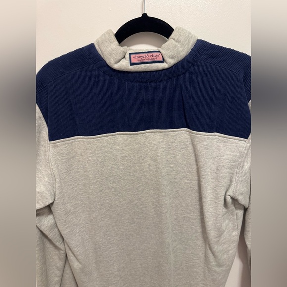 Vineyard Vines Men XS 1/4 Zip Pullover sweater Grey - Picture 5 of 8